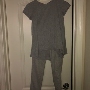 shirt and sweatpants set